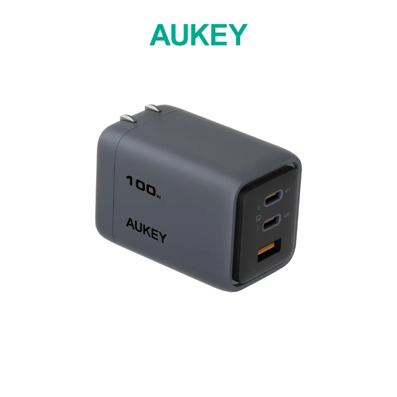 AUKEY Comet Mix 3 100W PA-C5 氮化鎵三孔充電器