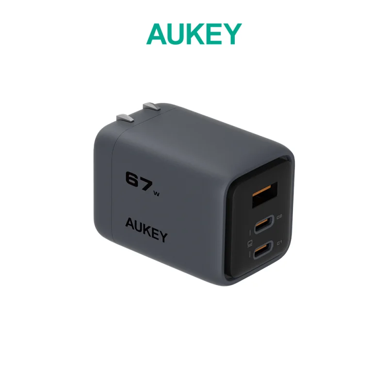 AUKEY Comet Mix 3 67W PA-C3 氮化鎵三孔充電器