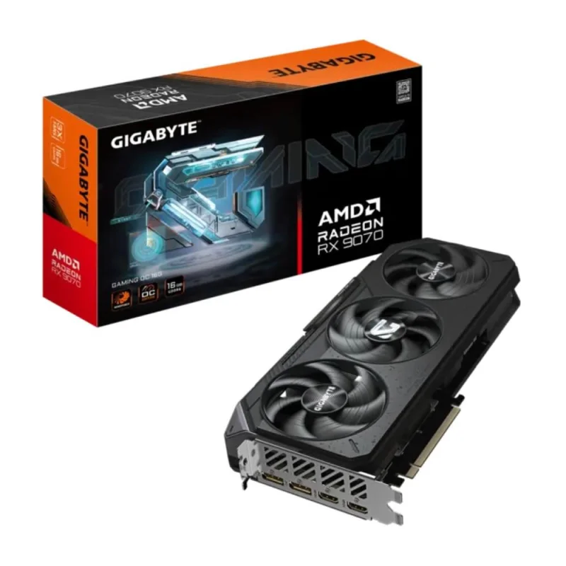 GIGABYTE Radeon RX 9070 GAMING OC 16G