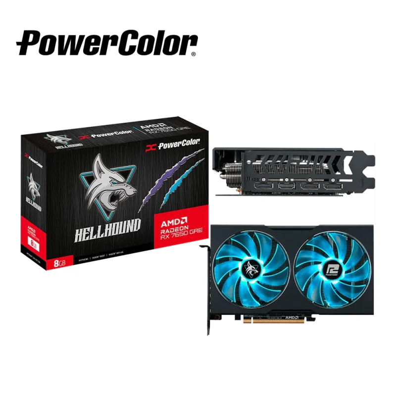 PowerColor Hellhound Radeon RX 7650 GRE 8GB