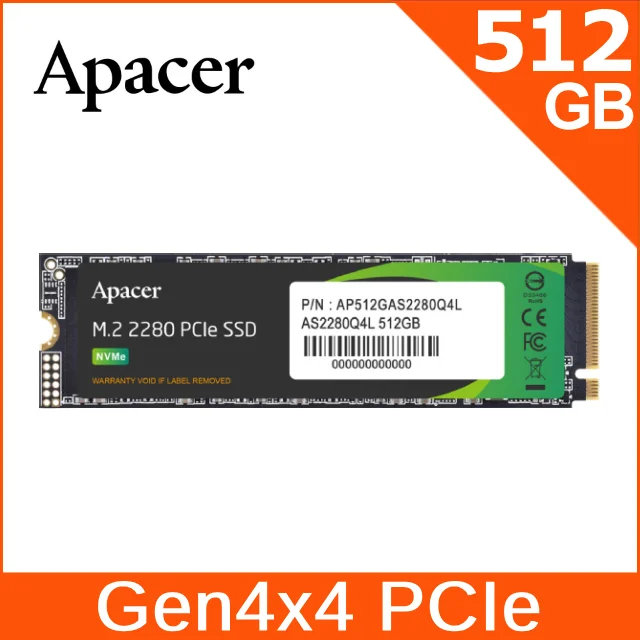 Apacer AS2280Q4L 512GB