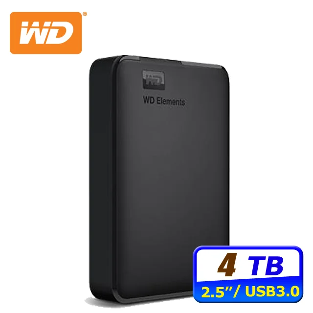 WD Elements 4TB 2.5吋