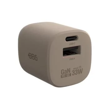 極Hai GaN氮化鎵 33W PD 2孔快充充電器 MPC1213KK