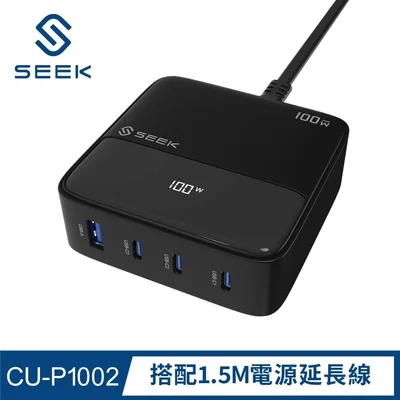SEEK SEEK 100W GaN 氮化鎵電源供應器 CU-P1002