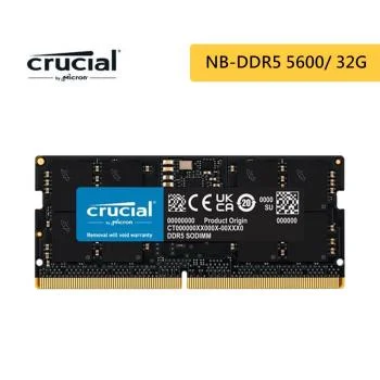 Crucial Crucial DDR5 5600 32GB 筆電記憶體