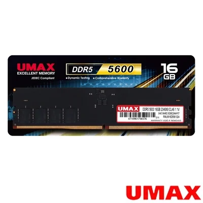 UMAX DDR5 5600 16GB 桌上型記憶體