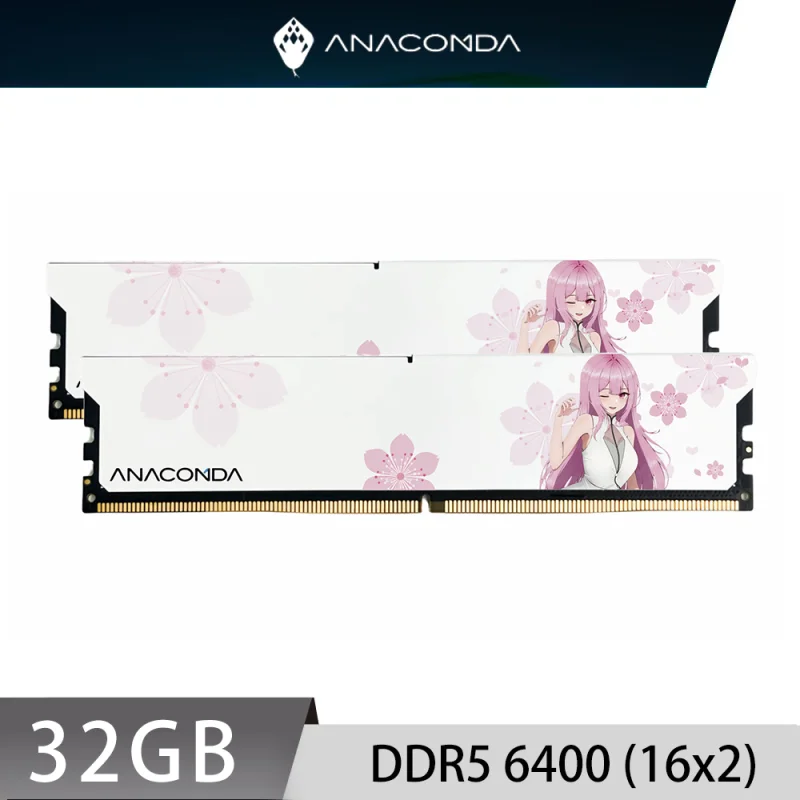 ANACOMDA 巨蟒 KingSnake ANA DDR5 6400 32GB(16Gx2)