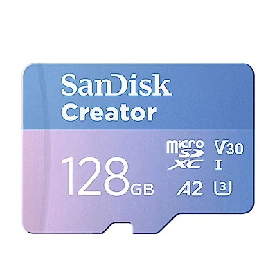 SanDisk Creator microSD 128GB