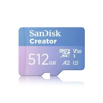 SanDisk Creator microSD 512GB