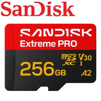 SanDisk Extreme PRO microSD UHS-I 256GB