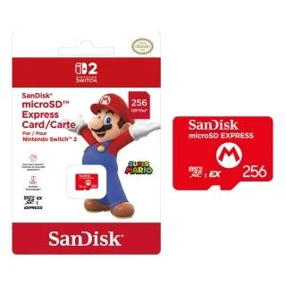 SanDisk microSD Express 256GB Switch 2 專用