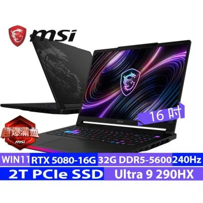 MSI Raider 16 Max HX B2WI-028TW