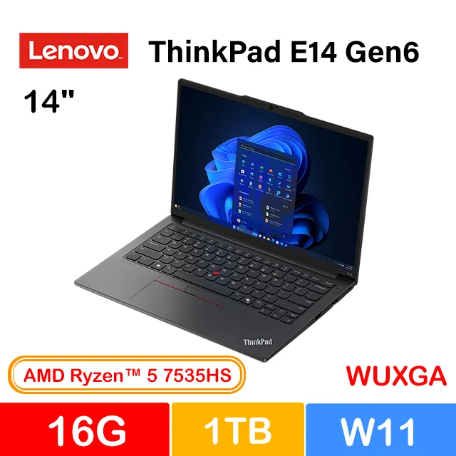 Lenovo ThinkPad E14 Gen 6 R5 7535HS 16G 1TB