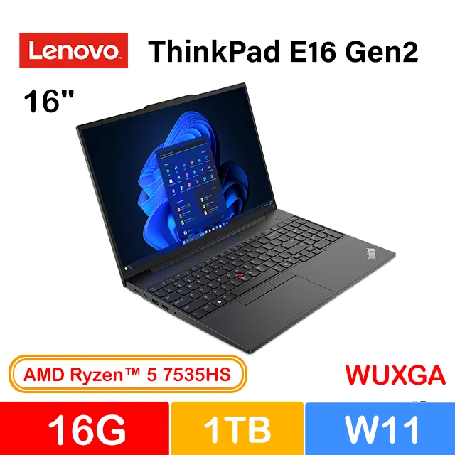 Lenovo ThinkPad E16 Gen 2 Ryzen 5 7535HS 16G 1TB