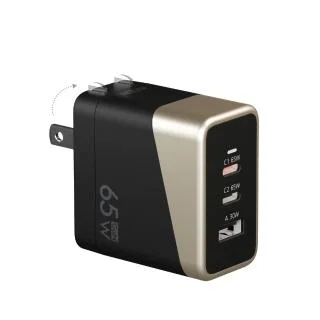 ATEN 65W 3孔 GaN 快速充電器