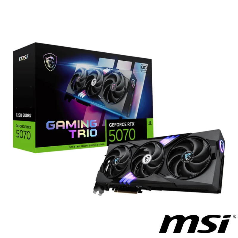 MSI GeForce RTX 5070 12G GAMING TRIO OC