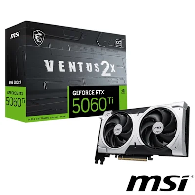 MSI GeForce RTX 5060 Ti 8G VENTUS 2X OC PLUS