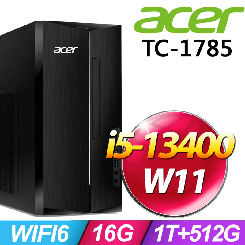 Acer Aspire TC-1785 i5 16GB/1TB+512GB